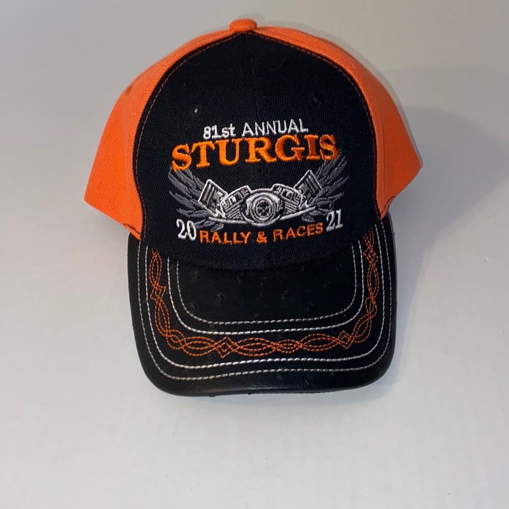 CSI Brand 81st Annual 2021 Sturgis Rally and Races Velcro Back Adjustable Hat